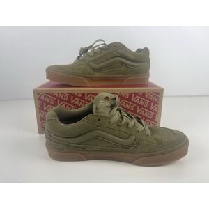 New Vans Caldrone Suede Women's Shoes Size 10 VN0A2Z4ACUQ Green